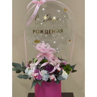 Коробка с цветами "30" Коробка с цветами "30"